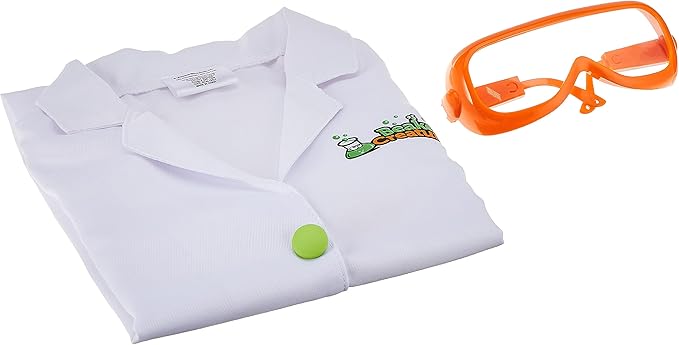 Learning Resources LER3821 Beaker Creatures Lab Gear, Lab Coat & Glasses