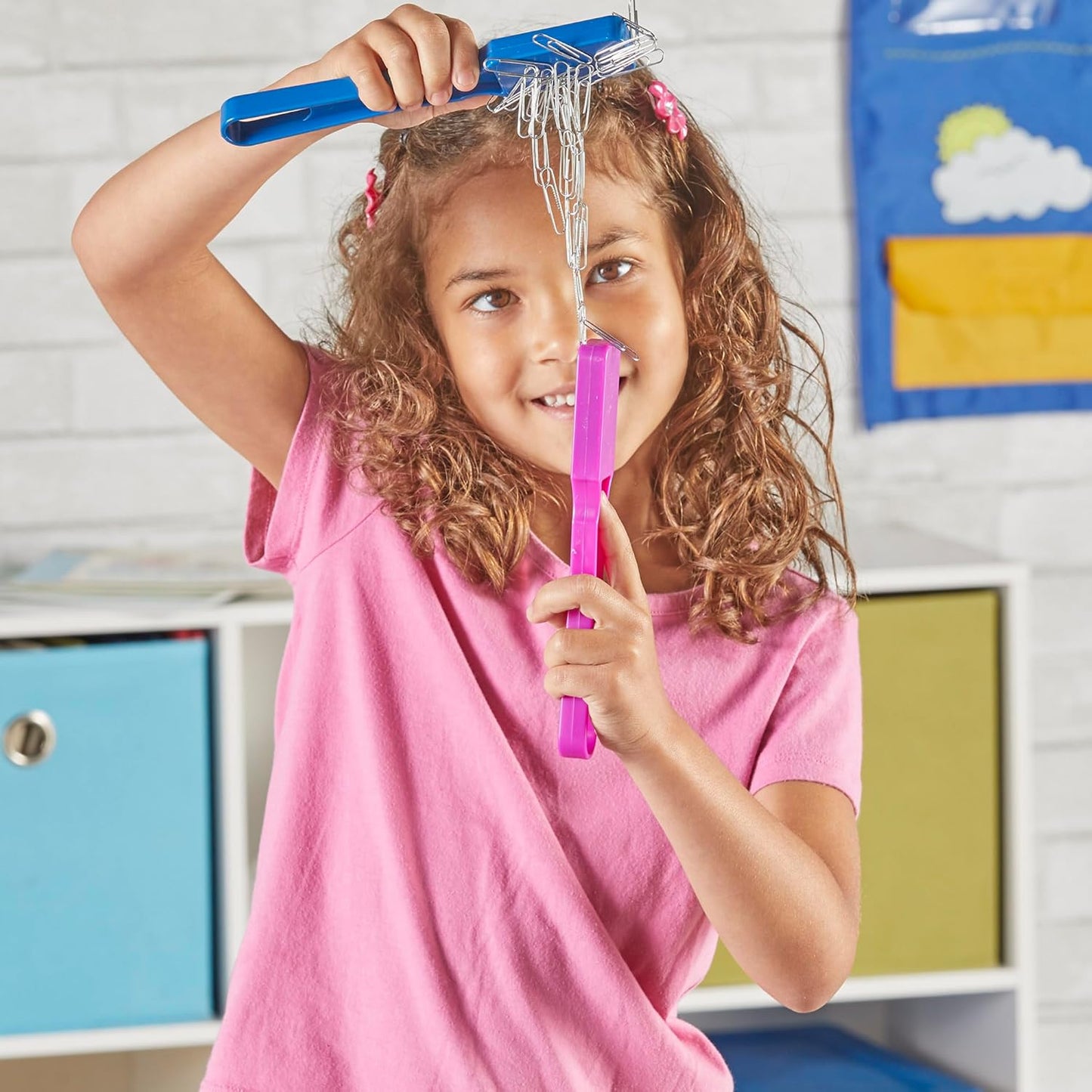 Learning Resources Magnetic Wands, Homeschool, Science Experiment Tools, Set of 6 Wands, Ages 3+