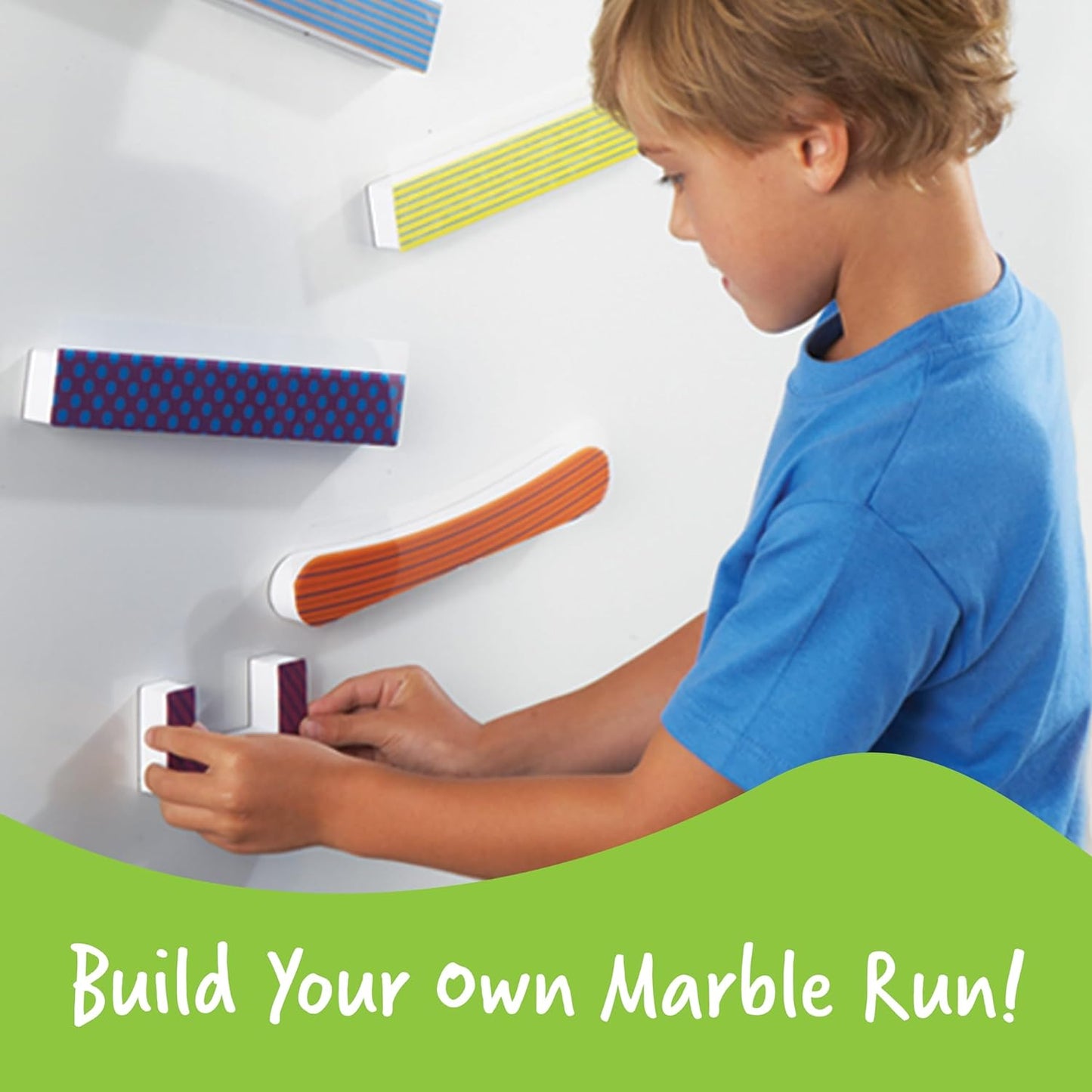 Learning Resources Tumble Trax Magnetic Marble Run Toy